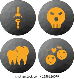 Set Of Universal 4 Icons for your project
