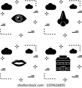 Set Of Universal 4 Icons for your project
