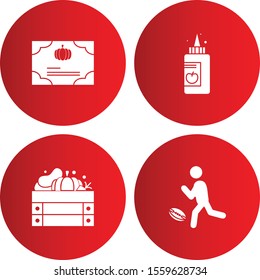 Set Of Universal 4 Icons for your project
