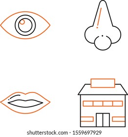 Set Of Universal 4 Icons for your project
