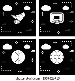 Set Of Universal Icons For Mobile Application and websites
