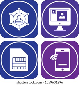 Set Of Universal Icons For Mobile Application and websites

