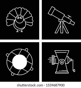 Set Of Universal Icons For Mobile Application and websites
