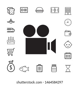 Set of universal icons for web and mobile