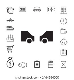 Set of universal icons for web and mobile