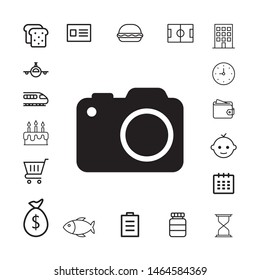 Set of universal icons for web and mobile