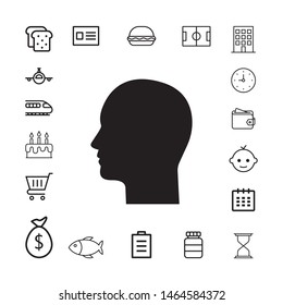 Set of universal icons for web and mobile