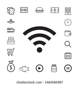 Set of universal icons for web and mobile