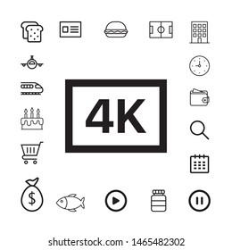 Set of universal icons for web and mobile