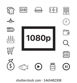 Set of universal icons for web and mobile
