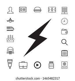 Set of universal icons for web and mobile