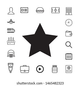 Set of universal icons for web and mobile