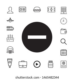 Set of universal icons for web and mobile