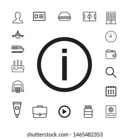 Set of universal icons for web and mobile