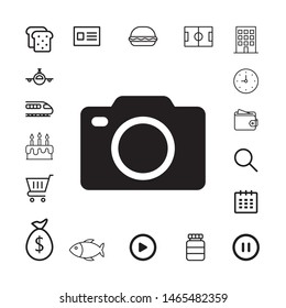 Set of universal icons for web and mobile