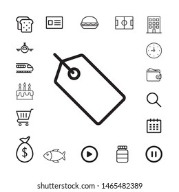 Set of universal icons for web and mobile