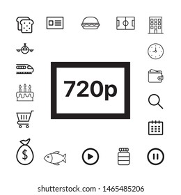 Set of universal icons for web and mobile