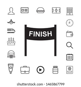 Set of universal icons for web and mobile