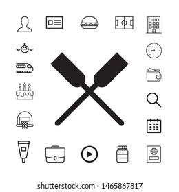 Set of universal icons for web and mobile