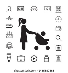 Set of universal icons for web and mobile