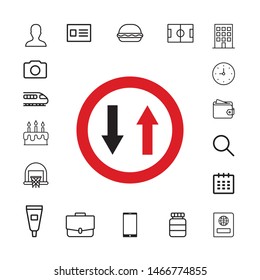 Set of universal icons for web and mobile