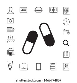 Set of universal icons for web and mobile