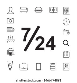 Set of universal icons for web and mobile