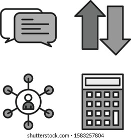 Set of Universal Pixel Perfect Icons for your project
