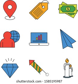 Set of Universal Pixel Perfect Icons for your project
