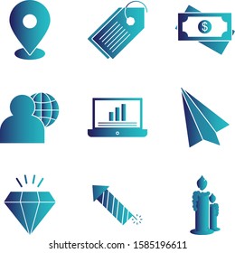 Set of Universal Pixel Perfect Icons for your project
