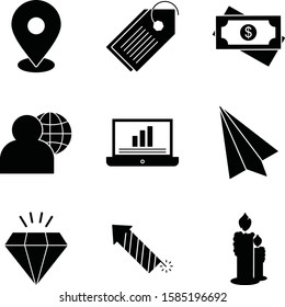 Set of Universal Pixel Perfect Icons for your project
