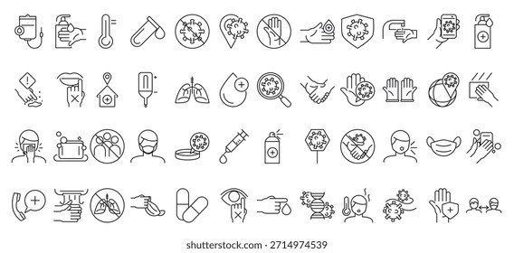 set of universal vector illustration