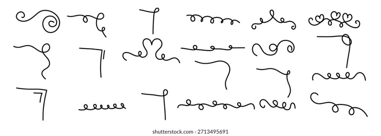 set of Untitled vector illustration