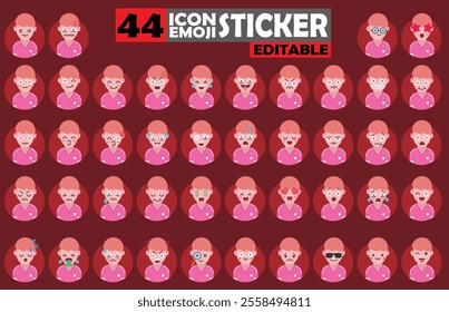 Set of user avatar Football Player  Emoji Sticker Icon Set – Expressive Cartoon Faces Football Player  for Social Media, Apps, and Creative Designs