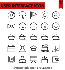 set of user interface icon, user interface, technology