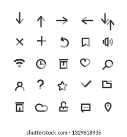 Set of User Interface Icons