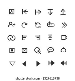 Set of User Interface Icons