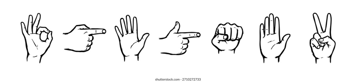 Un conjunto de iconos de perfil de usuario en varios estilos: delineados, sólidos, enmarcados en círculos o cuadrados. Ideal para Cuenta, diseño visual.