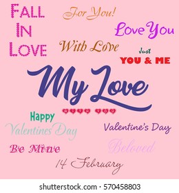 Set of Valentine