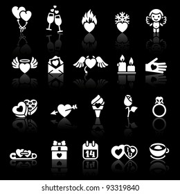 Set valentine's day icons