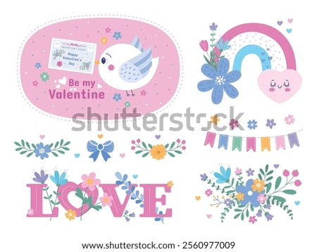 Set of Valentine