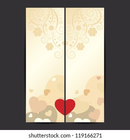 Set of Valentine's Day vector banner