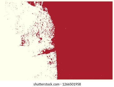 Set of various blood or paint splatters, blood. - Vector
