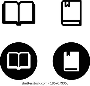 Set of various book icons.
This is a simple and flat illustration for studying, reading and notebook.