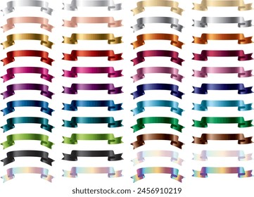 Conjunto de varias cintas de colores