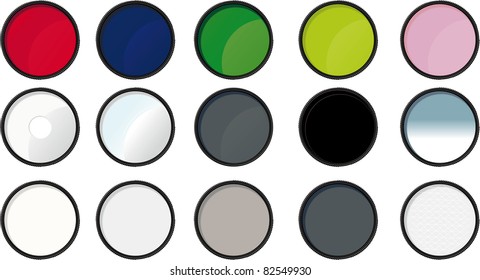 Set Various Colors Filters