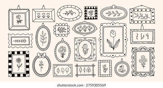Set various doodle picture