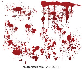 Realistic Blood Splatter Images Stock Photos Vectors Shutterstock Images, Photos, Reviews