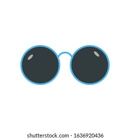 set of Various Eye Glasses Frame Silhouette vector illustration - Vector