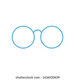 set of Various Eye Glasses Frame Silhouette vector illustration - Vector